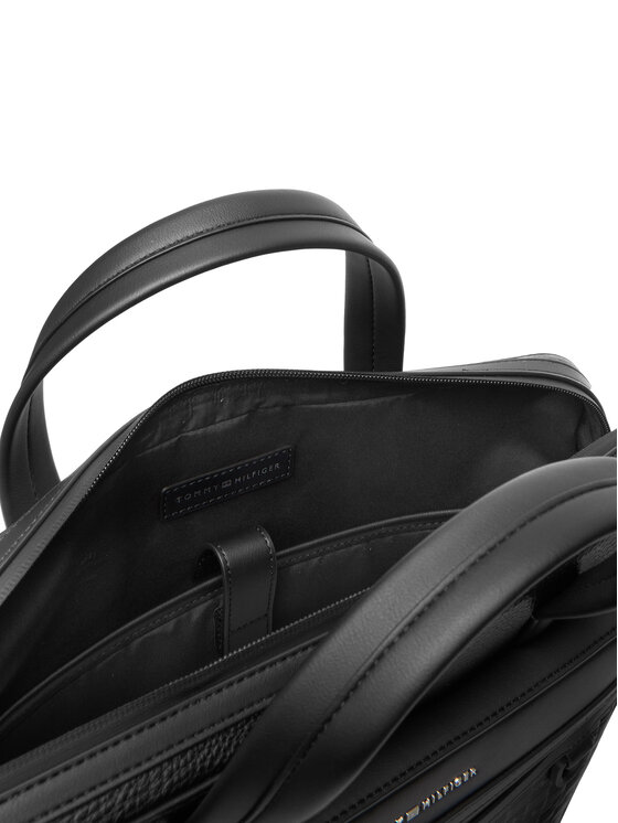 Tommy Hilfiger Tommy Hilfiger Torba za laptop Th Modern Computer Bag AM0AM14002 Crna