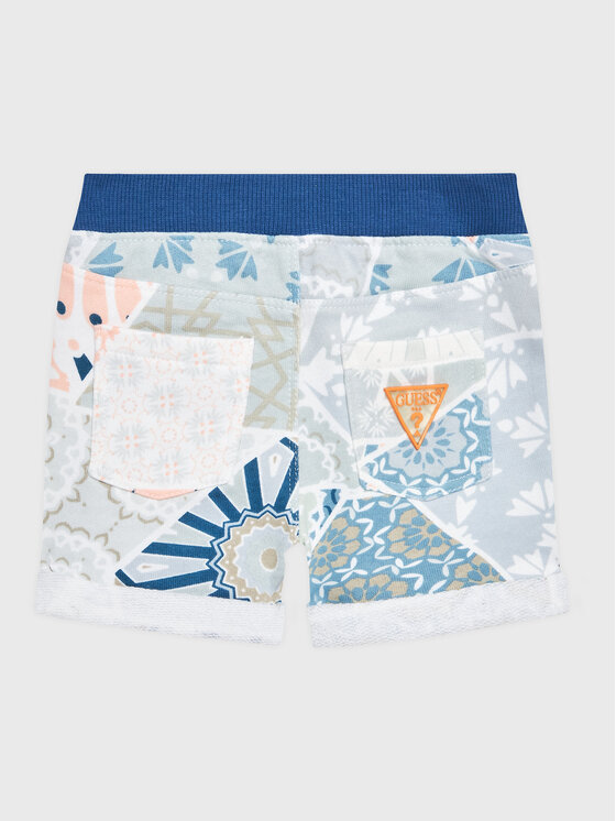 Guess Guess Set polo și pantaloni scurți I3GG03 K8HM3 Albastru Regular Fit