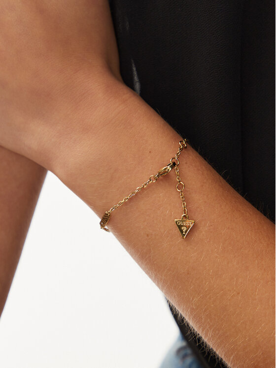 Guess Guess Bransoletka JUBB0466 8JW Złoty
