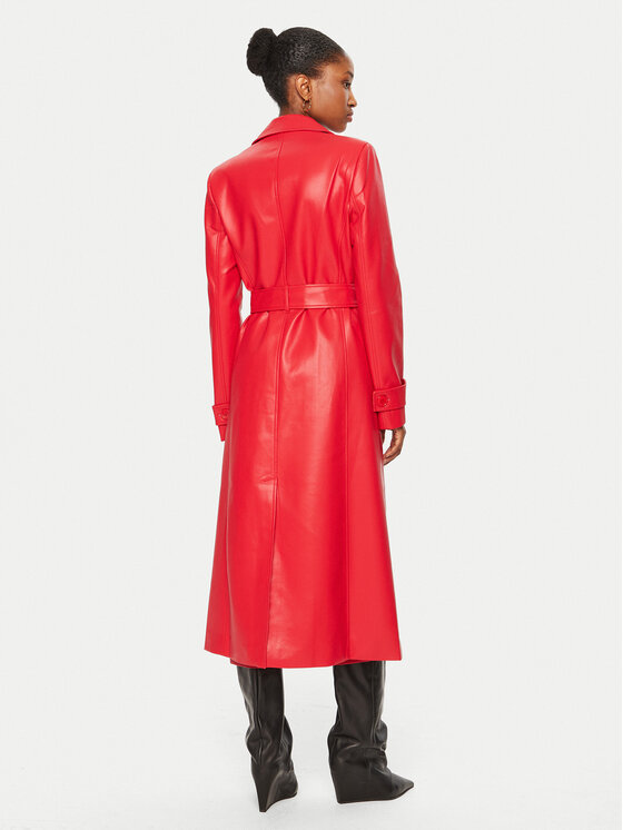 BARDOT BARDOT Tenchcoat Vegan 59736JB Rot Regular Fit
