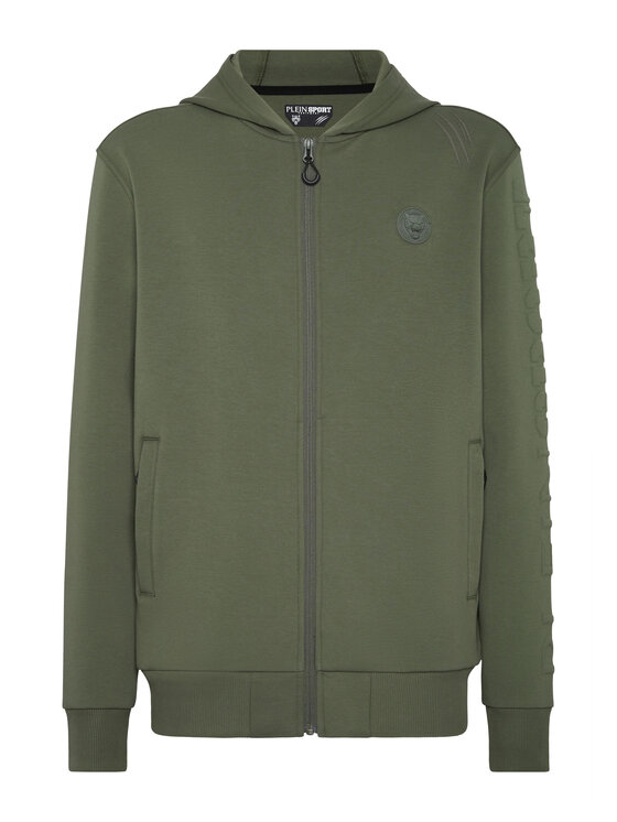 Plein Sport Plein Sport Felpa 28285 Verde Regular Fit