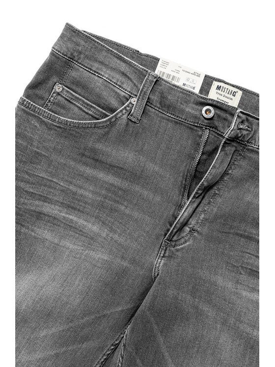 Mustang Mustang Jeansy TRAMPER TAPERED Szary Slim Fit