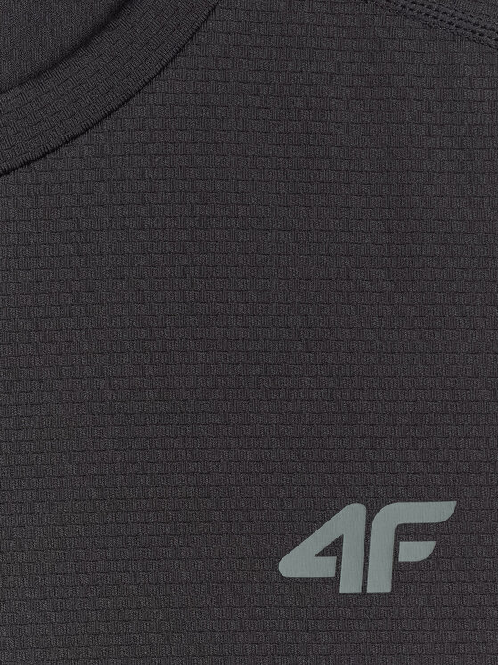 4F 4F Koszulka techniczna NO LIMITS Czarny Regular Fit