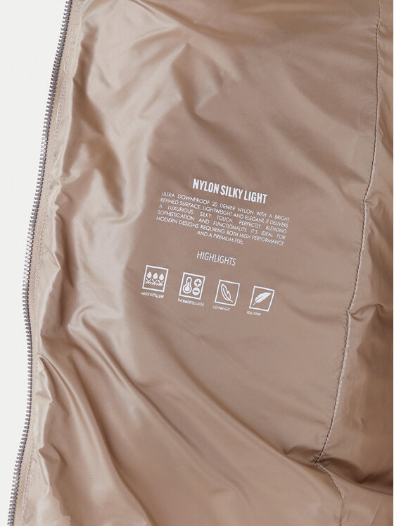 Hetregó Hetregó Пухено яке Hanna 8P602F 25WD02 Бежов Regular Fit