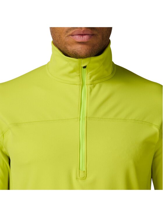 Rossignol Rossignol Bluza techniczna M Half Zip First Layer Zielony Slim Fit