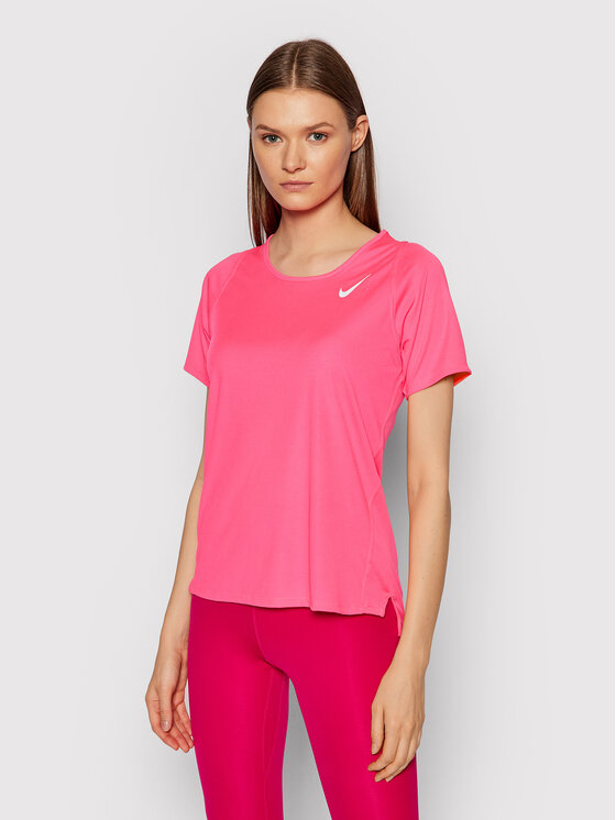 Nike Maglietta tecnica Race DD5927 Rosa Regular Fit • Modivo.it