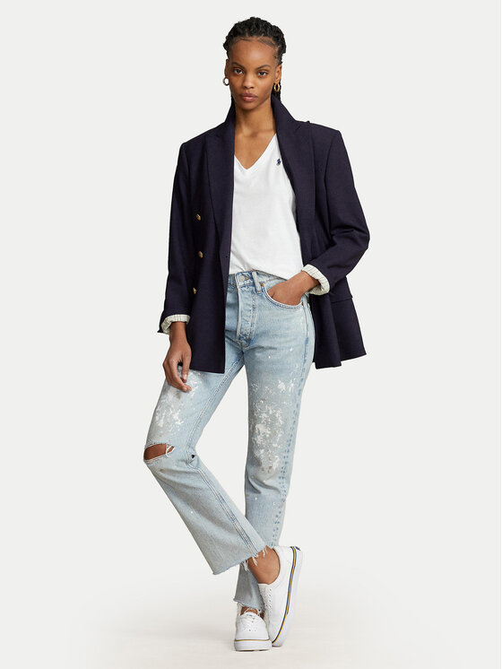 Polo Ralph Lauren Polo Ralph Lauren Тишърт 211902403001 Бял Regular Fit