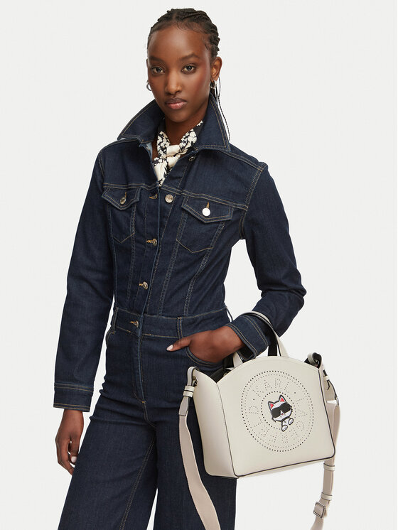 KARL LAGERFELD Kabelka B2W30221 Biela