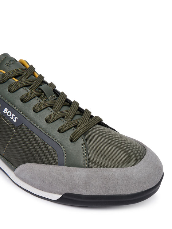 BOSS BOSS Sneakersy Nitan 50568486 Zelená