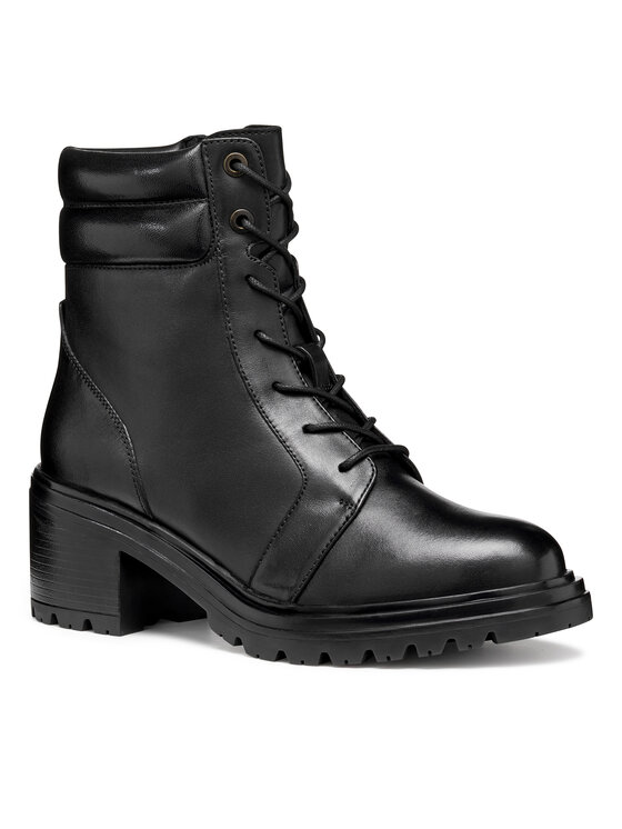 Geox Geox Čizme D Damiana D56QCC 043TU C9999 Crna