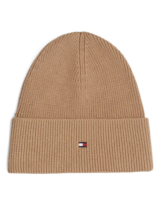 Tommy Hilfiger Tommy Hilfiger Шапка Essential AW0AW16637 Бежов