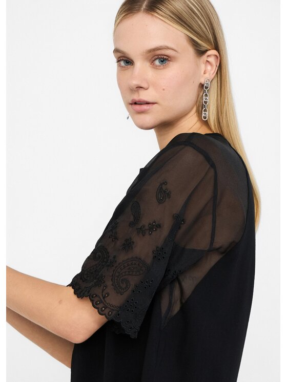 Liu Jo Liu Jo T-shirt UF5258JS90422222 Nero Regular Fit