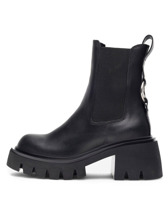 Badura Badura Klassische Stiefeletten 8108 Schwarz