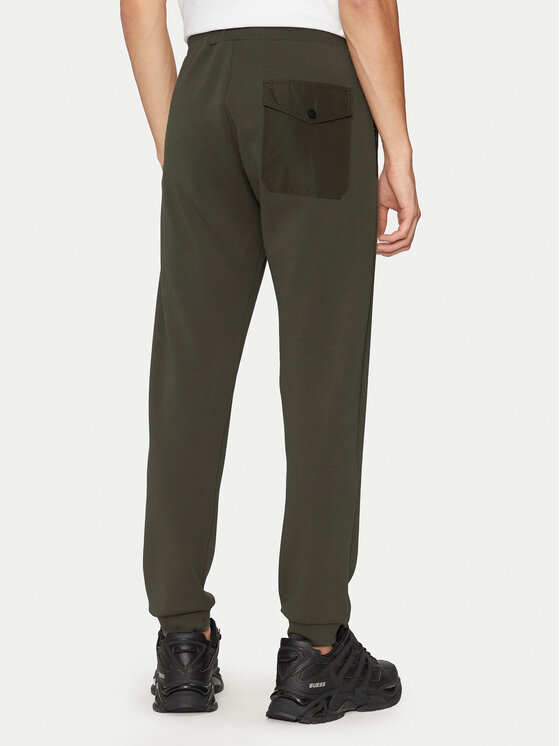 REPLAY REPLAY Pantaloni trening M9008 .000.23655 Verde închis Regular Fit