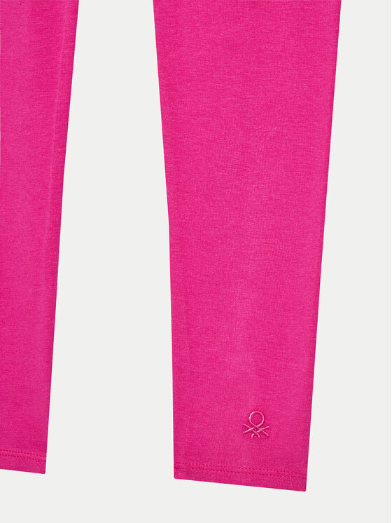 United Colors Of Benetton United Colors Of Benetton Legginsy 3MT1CF02G Różowy Slim Fit