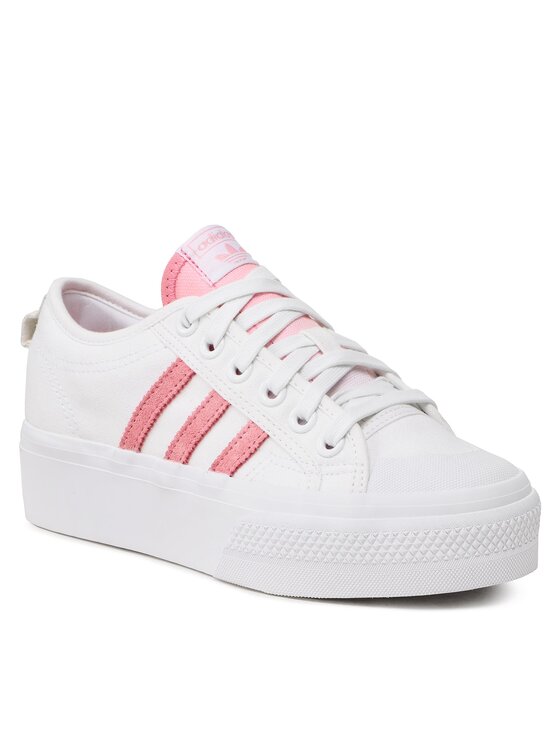 adidas adidas Snīkeri Nizza Platform Shoes FZ6188 Balts
