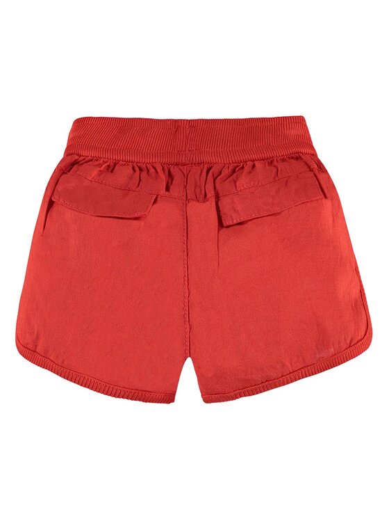 Kanz Kanz Spodnie materiałowe 1713175-2011 Czerwony Basic Fit
