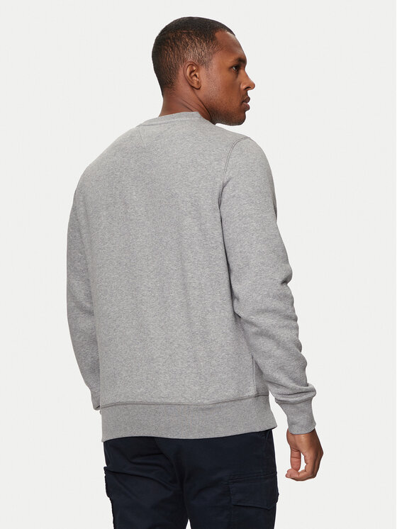 Tommy Hilfiger Tommy Hilfiger Μπλούζα Logo MW0MW11596 Γκρι Regular Fit