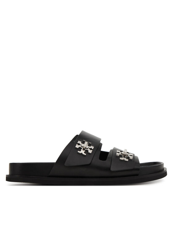 Tory Burch Tory Burch Şlapi T Lock Sport Slide 175640 Negru