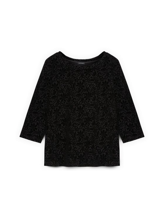 Fiorella Rubino Fiorella Rubino T-shirt G000L008778N0Z3 Nero Regular Fit