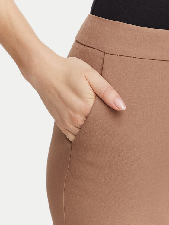 HUGO HUGO Stoffhose Hagonia-1 50539991 Braun Slim Fit
