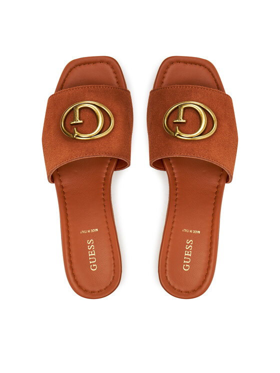 Guess Guess Natikači Cinzia FLJCIN SUE03 Rjava