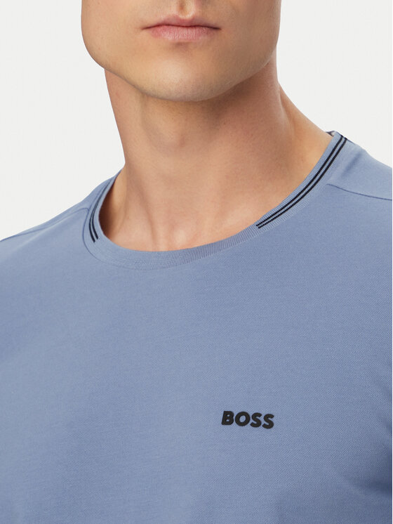 BOSS BOSS Tricou Taul 50521245 Albastru deschis Regular Fit