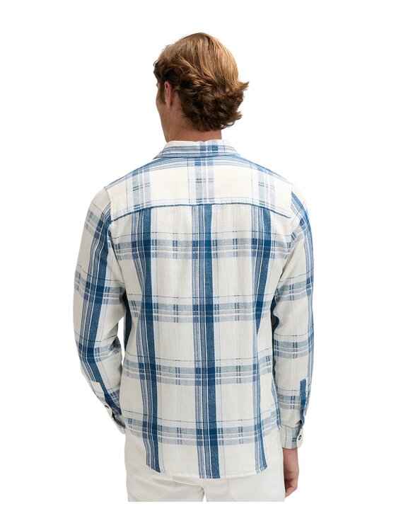 Lee Lee Koszula 112377249 Niebieski Regular Fit