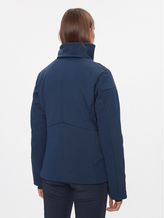 Rossignol Rossignol Lyžiarska bunda W Softshell Flat Jkt RLLWJ15 Tmavomodrá Regular Fit