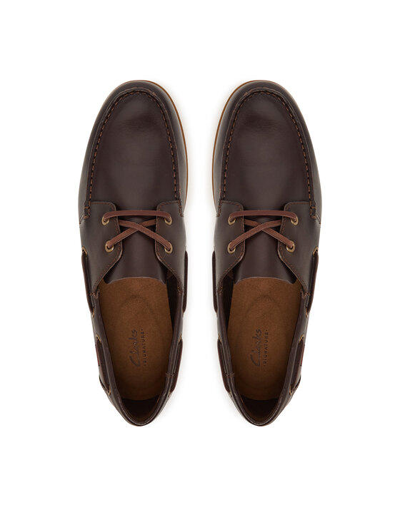 Clarks Clarks Halbschuhe Charmouth Lace 26186433 Braun