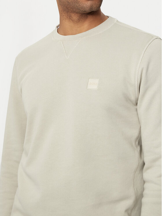 BOSS Boss Felpa Westart 50509323 Beige Relaxed Fit