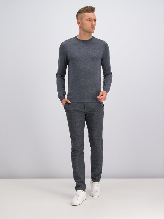 Roy Robson Roy Robson Пуловер 5051-91 Сив Regular Fit