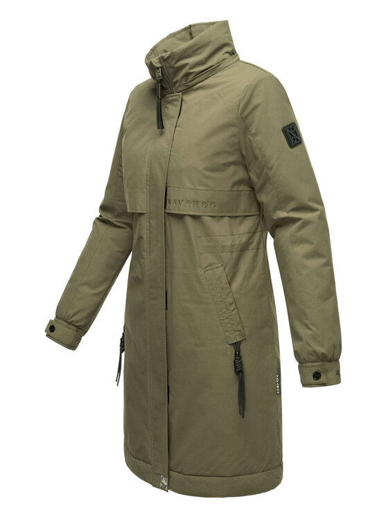 Navahoo Navahoo Kurtka zimowa Kaltwetterretter Zielony Regular Fit