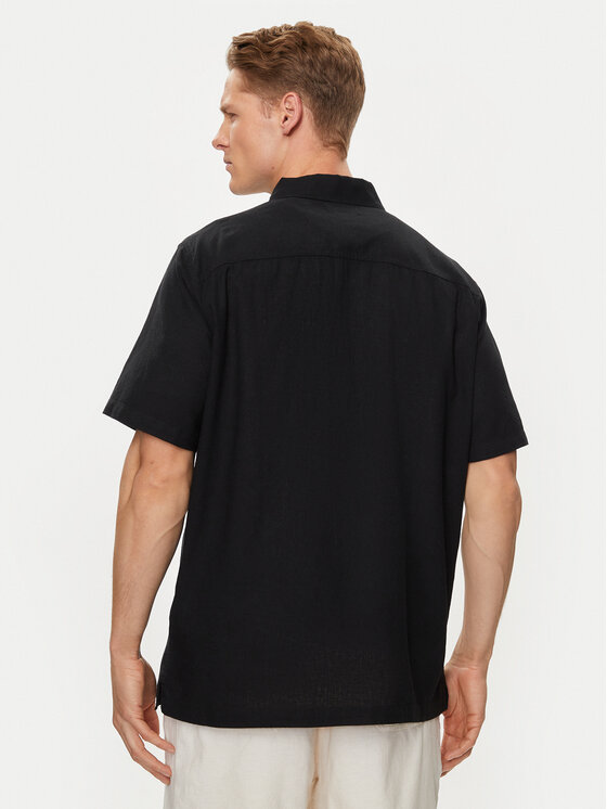Gap Gap Πουκάμισο 885310-02 Μαύρο Regular Fit