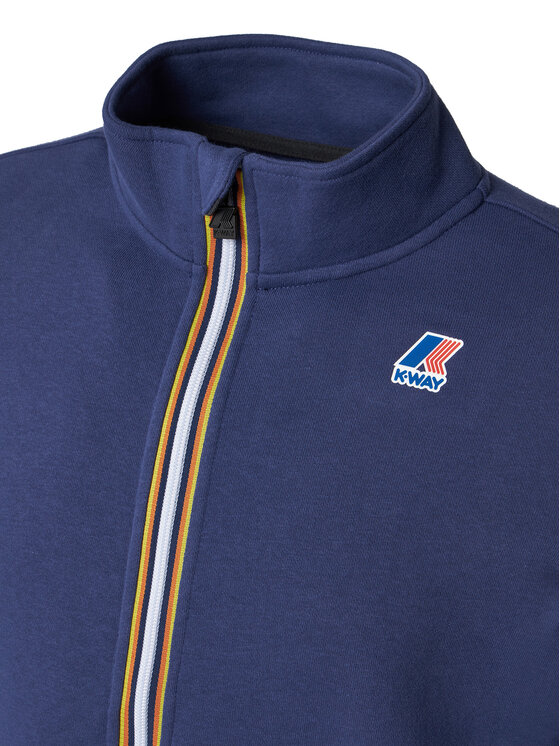 K-Way K-Way Sweatshirt Augur K41225W Dunkelblau Regular Fit