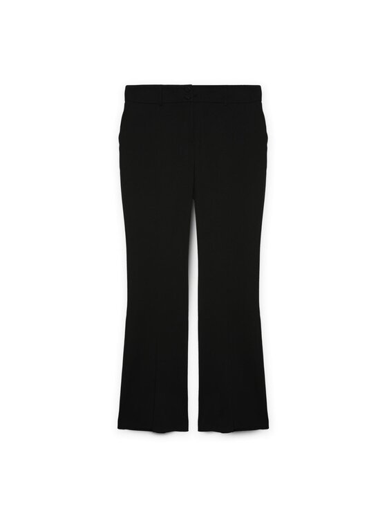 Fiorella Rubino Fiorella Rubino Spodnie materiałowe P695L002078N033 Czarny Flare Fit