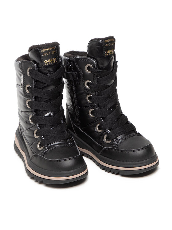 Geox Geox Schneeschuhe J Adelhide G.Babx A J16EWA 0LVBC C9999 M Schwarz