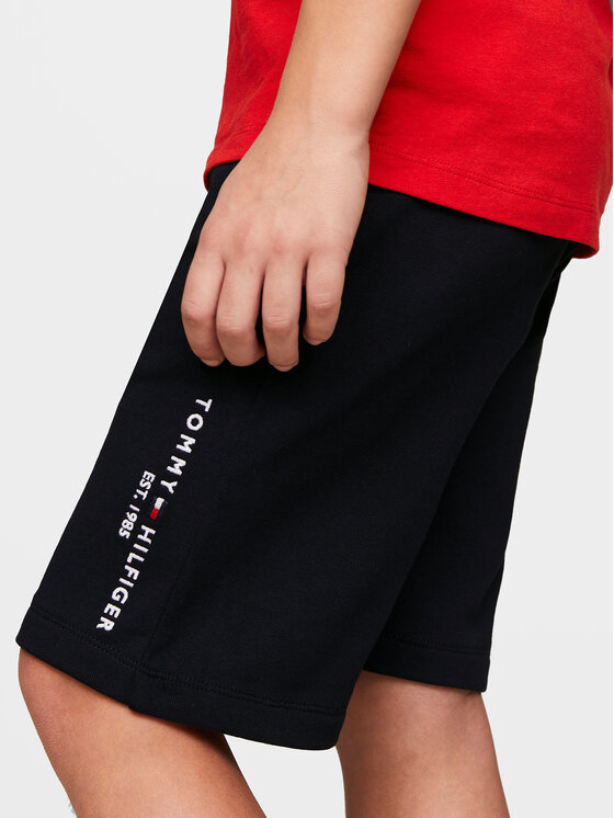 Tommy Hilfiger Tommy Hilfiger Pantaloni scurți sport Essential KB0KB08984 D Bleumarin Regular Fit
