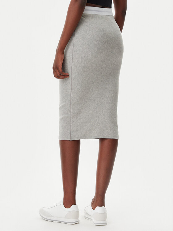 Calvin Klein Underwear Calvin Klein Underwear Gonna a matita LV00QS7350 Grigio Slim Fit