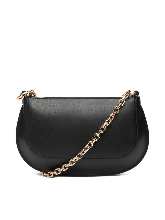 Tommy Hilfiger Tommy Hilfiger Geantă Th Glam Mini Chain Crossover AW0AW18142 Negru