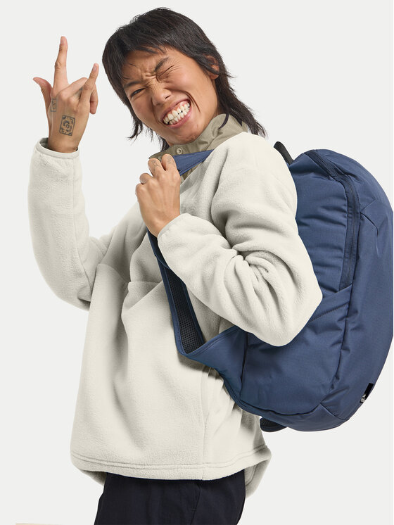 Jack Wolfskin Jack Wolfskin Felpa di pile Sumetro A64110 Écru Regular Fit