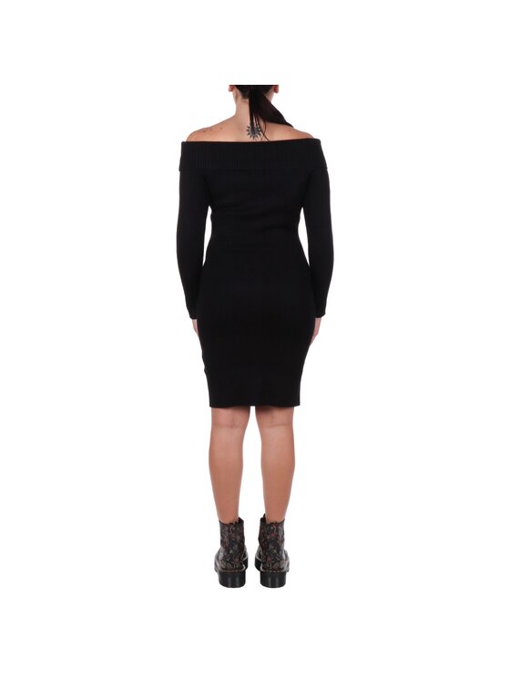 Guess Guess Φόρεμα καθημερινό W4BK97Z2YJ2 Μαύρο Regular Fit