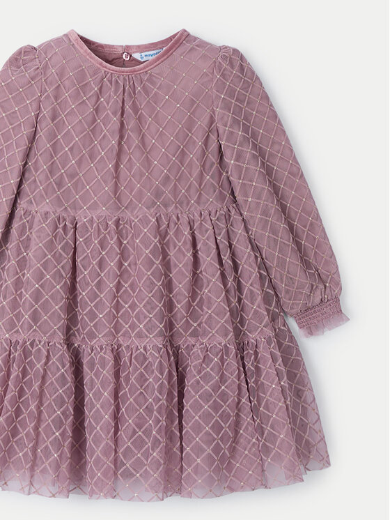 Mayoral Mayoral Rochie elegantă 4910 Roz Regular Fit