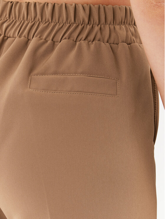 Maryley Maryley Παντελόνι υφασμάτινο 23IB616/41AL Καφέ Regular Fit