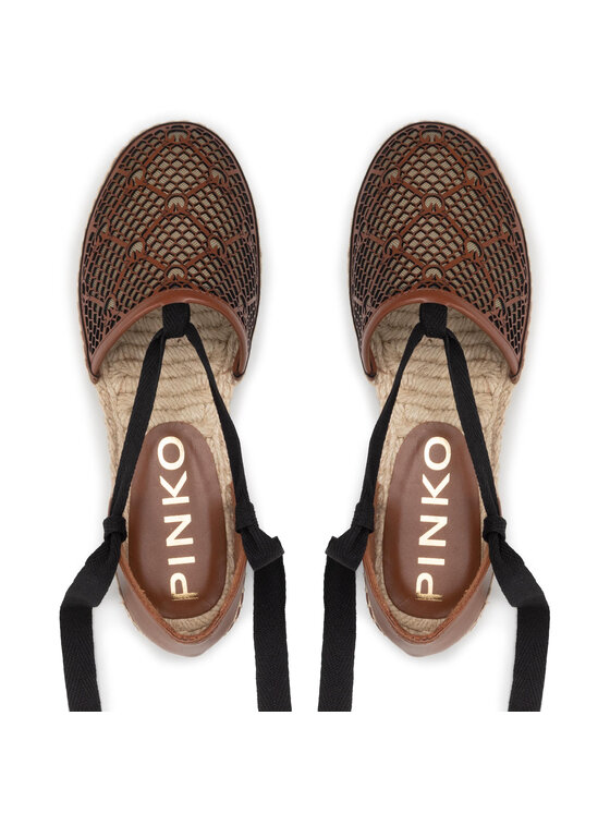 PINKO Pinko Espadrile Angelica PE 22 BLKS1 1H2119 Y86A Smeđa