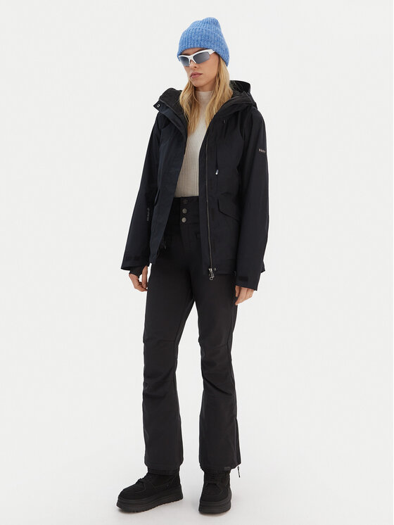 Roxy Roxy Giacca da sci Gore-Tex Stormday ERJTJ03507 Nero Tailored Fit