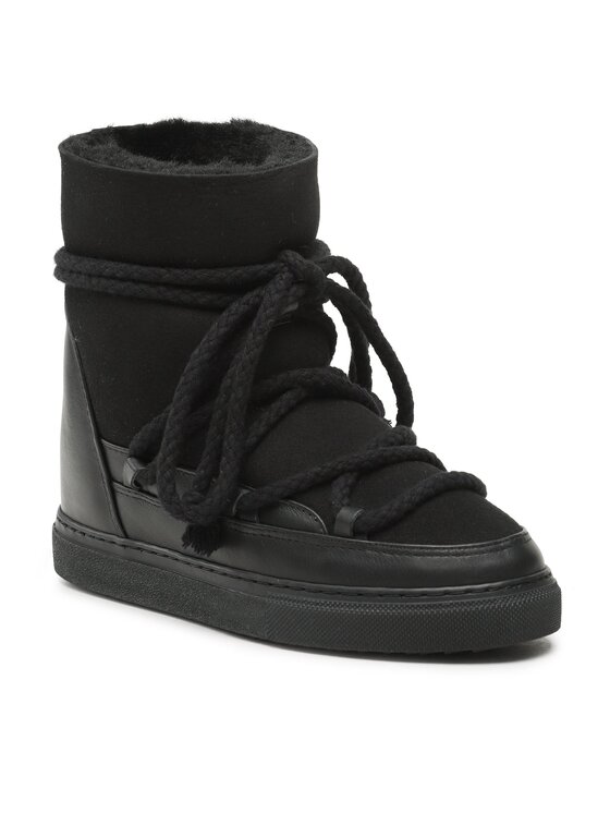 Inuikii Inuikii Μπότες Χιονιού Classic Wedge 75203-005 Μαύρο
