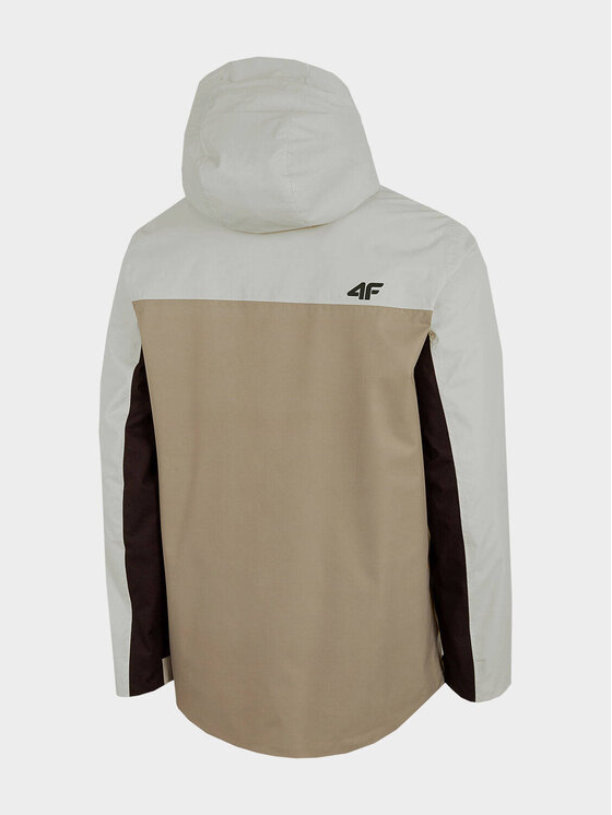 4F 4F Kurtka przejściowa KUM060 Beżowy Comfortable Fit