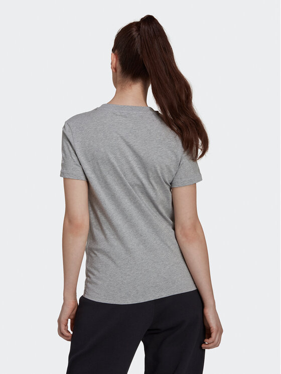 adidas adidas Póló Essentials Logo HL2053 Szürke Slim Fit