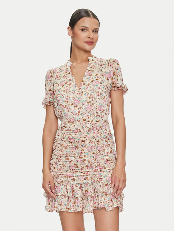 Guess Guess Každodenní šaty W4YK41 WGBL2 Růžová Regular Fit